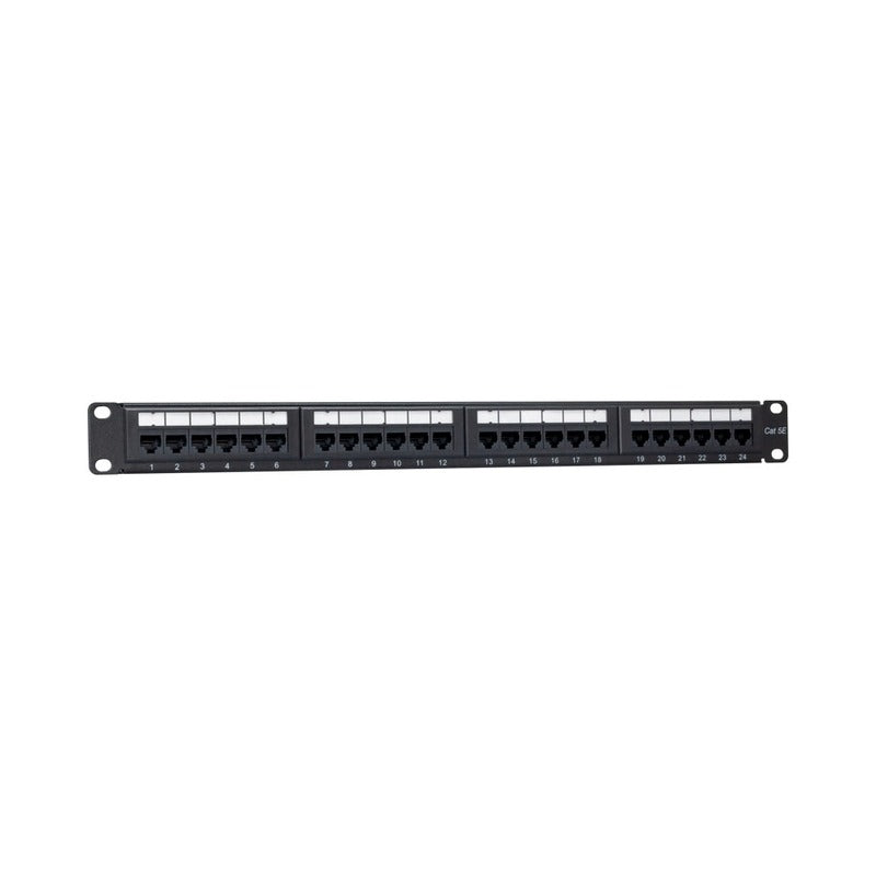 Cat5 Utp 24 Port Patch Panel Dual (lpe-p2524-c5e)