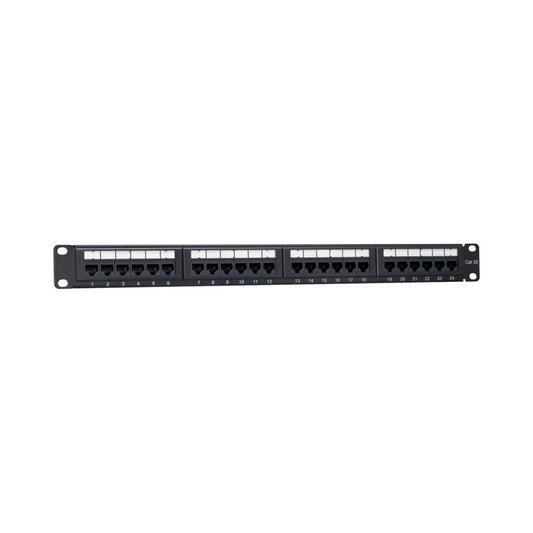 Cat5 Utp 24 Port Patch Panel Dual (lpe-p2524-c5e)