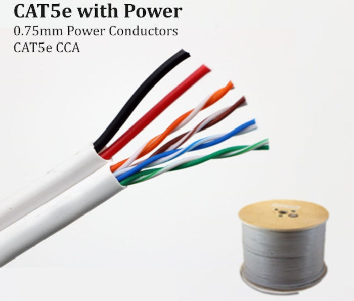 CAT5 CCA 300M with Power