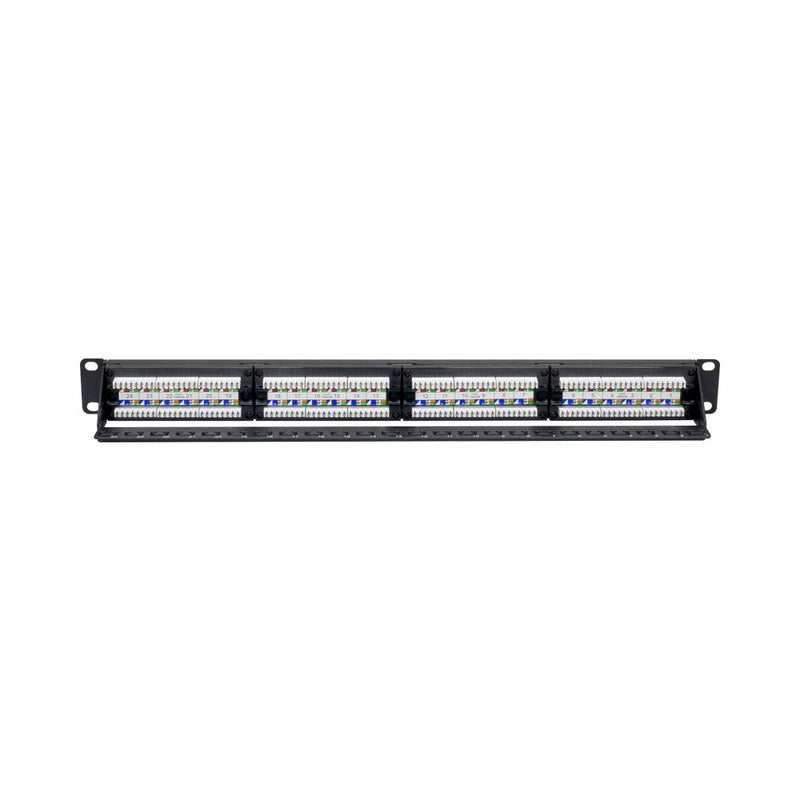 Cat6 24 Port Unshielded Patch Panel - with Logo