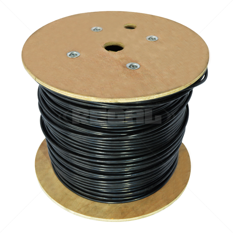 Cable - CAT6 STP Outdoor UV Black 500m (Outdoor)