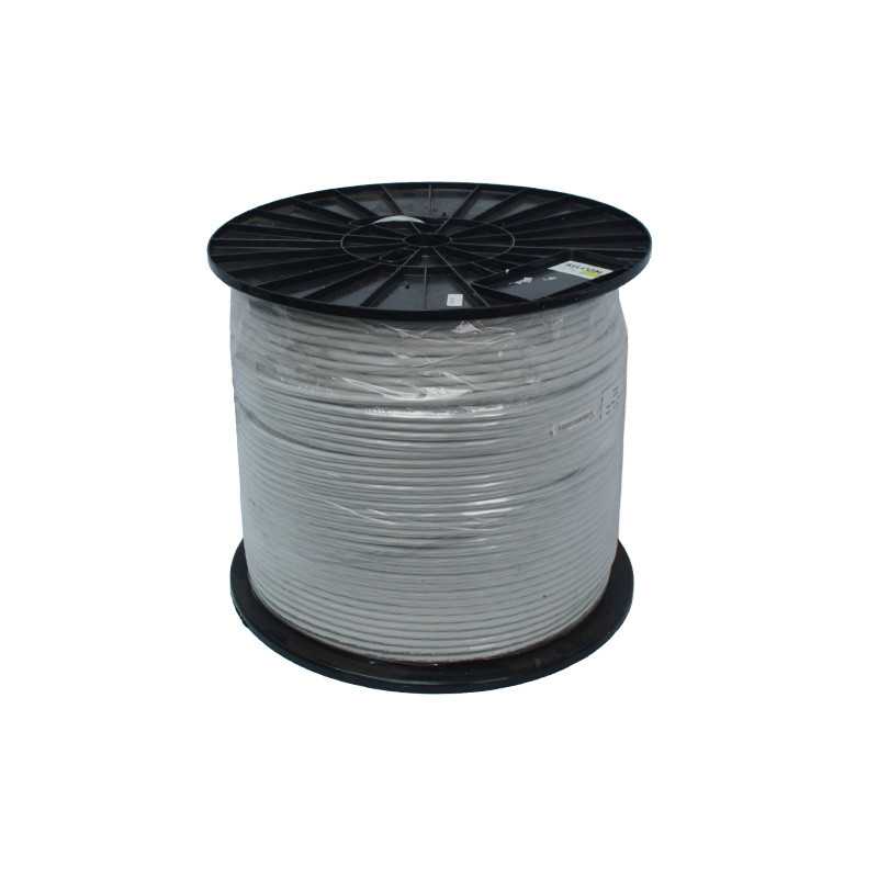 CAT6 U/FTP Solid Copper Indoor Grey - 500m Reel