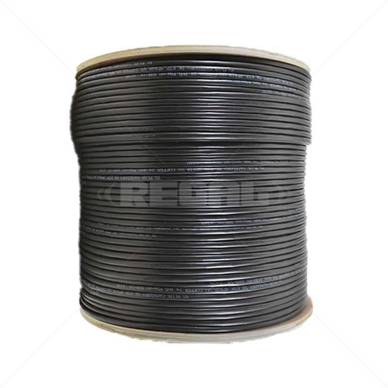 Cable - CAT6 UTP Outdoor BC Black 500m (Outdoor)