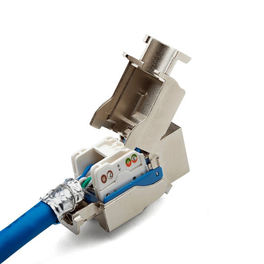 Cat6a Shielded Keystone (le-k055s-c6a)