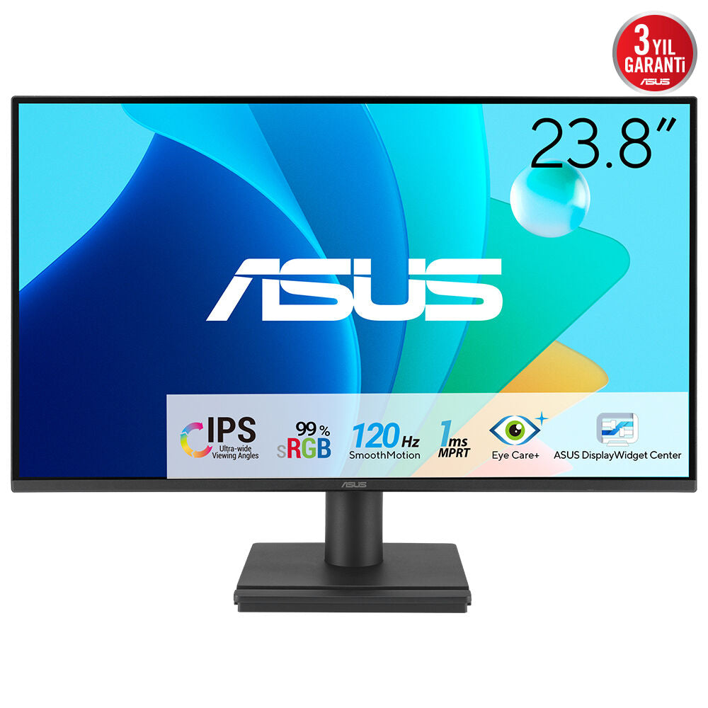 ASUS VA249HG|23.8 FHD|IPS|120Hz|300 NITS|1 x HDMI|1 x VGA|Adaptive-Sync|Eye Care+|VESA