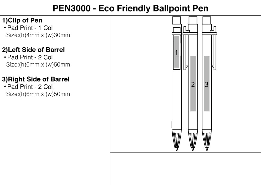 Eco friendly Ballpoint Pen