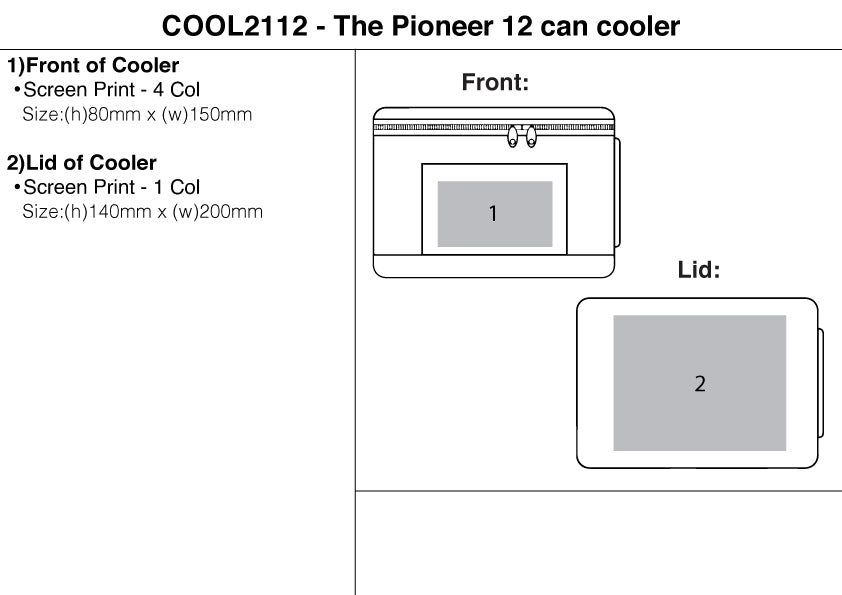 The Pioneer 12 can cooler