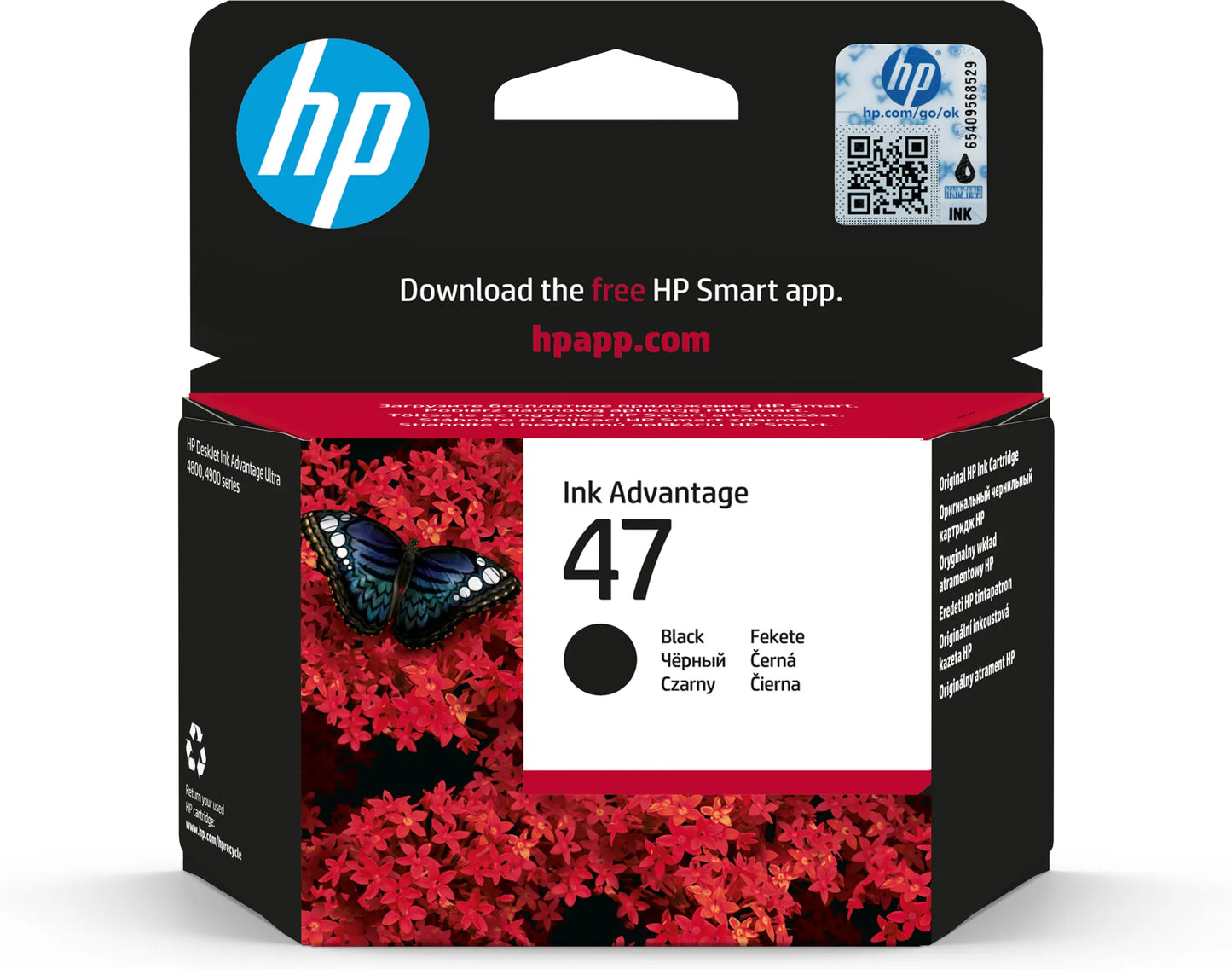 HP # 47 Black Original Cartridge