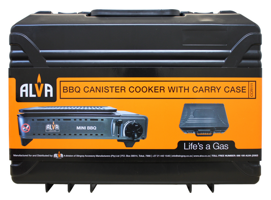 Alva BBQ Canister Cooker with Carry Case - Guards On Duty Shop & Security Guards