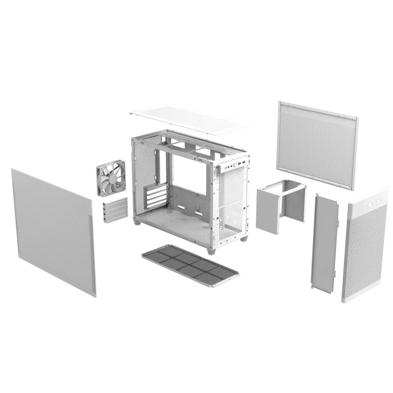 ASUS Chassis/Micro-ATX/Mini-ITX/White