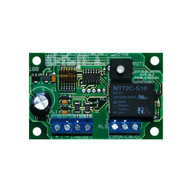 Centurion Gate Motor Variable Timer - Pulse Stretcher PCB CP79V2