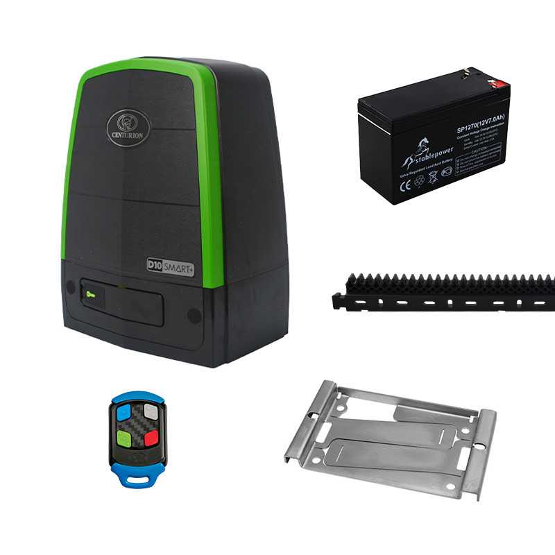 Centurion Motor Kit D10 SMART+  2x Tx4 RAZ Rack Battery Base Plate