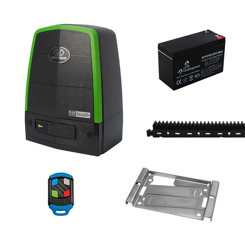Centurion Motor Kit D10 Turbo SMART+  Inc RAZ Rack Bat Base Plate