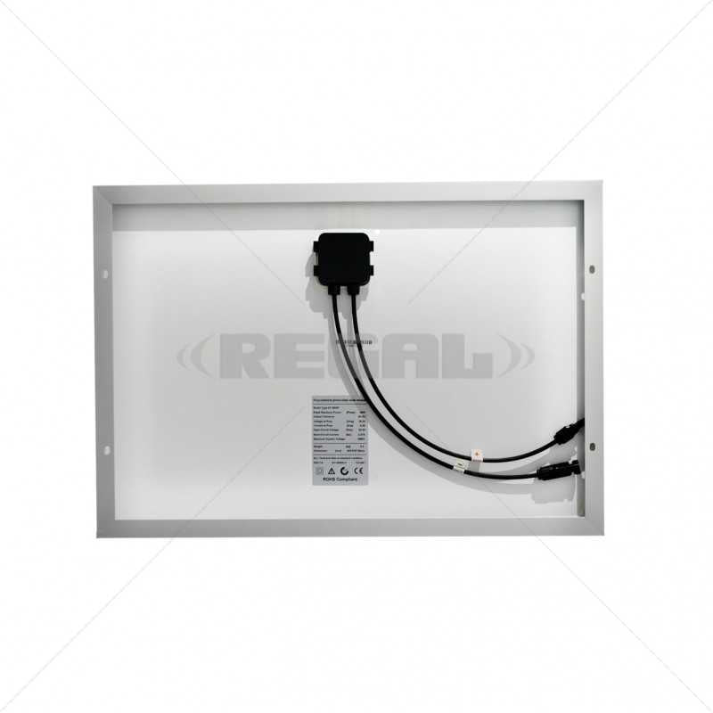 Solar Panel 40W Polycrystalline 18.2V 46