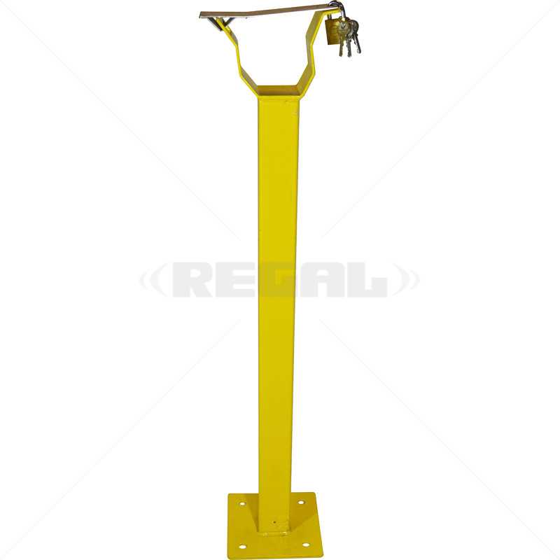 Centurion Traffic Barrier Boom Catch Post Powder Coated Casing Yellow