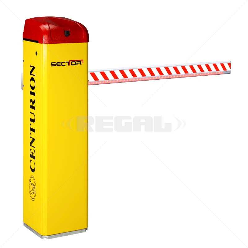SECTOR II Boom 3m Rect Pole + Loop Det (o Traffic Light)