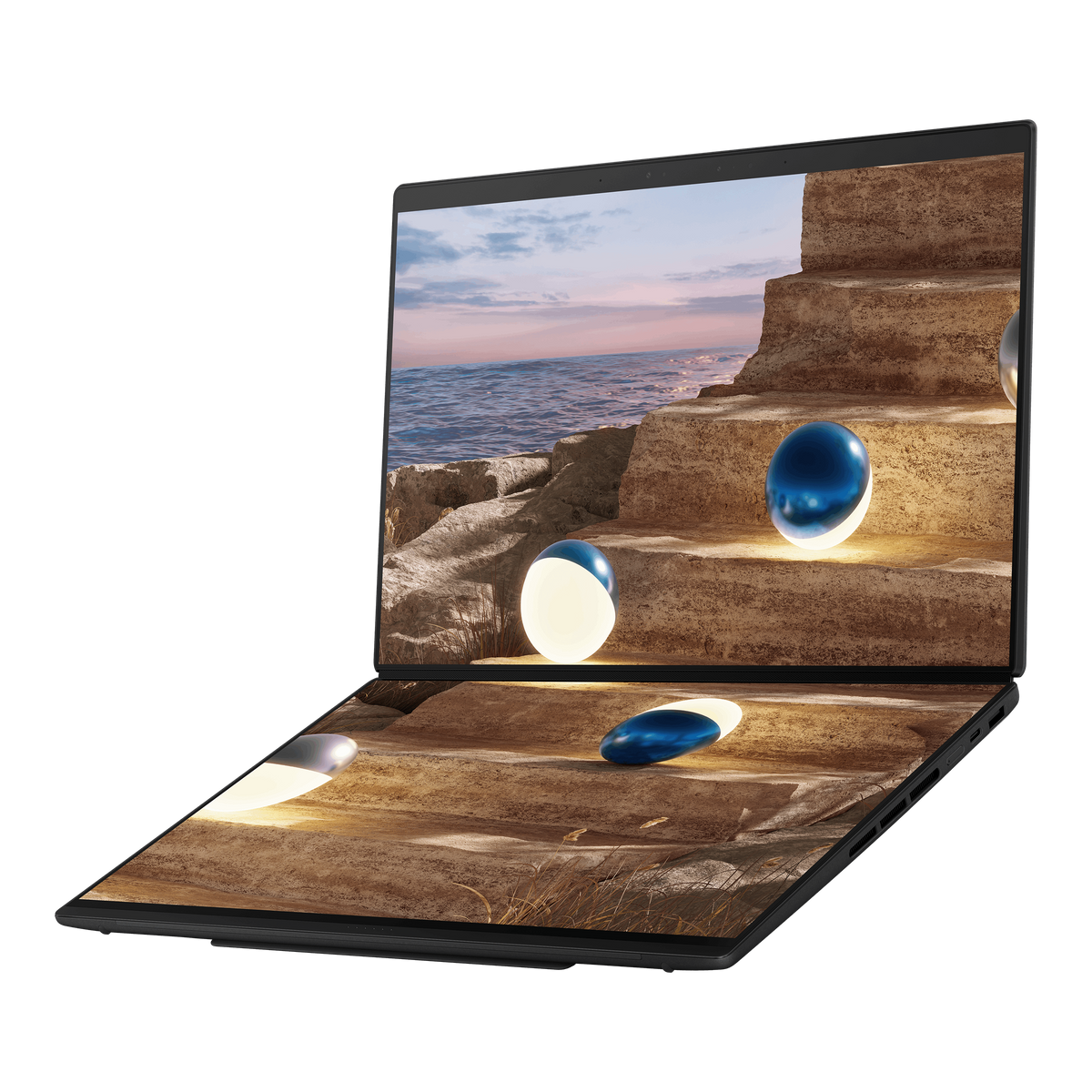 ASUS Zenbook Duo|UX8407AA-OU93220G2X|14'' 3K OLED|TOUCH|500nits|GREY|Ultra X9-378H|LPDDR5X 32GB OB|2TB PCIE SSD|Stylus|WIN 11 PR