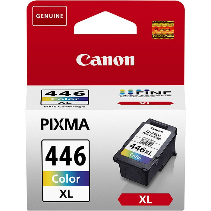 Genuine Canon CL-446XL High Yield C/M/Y Ink Cartridge