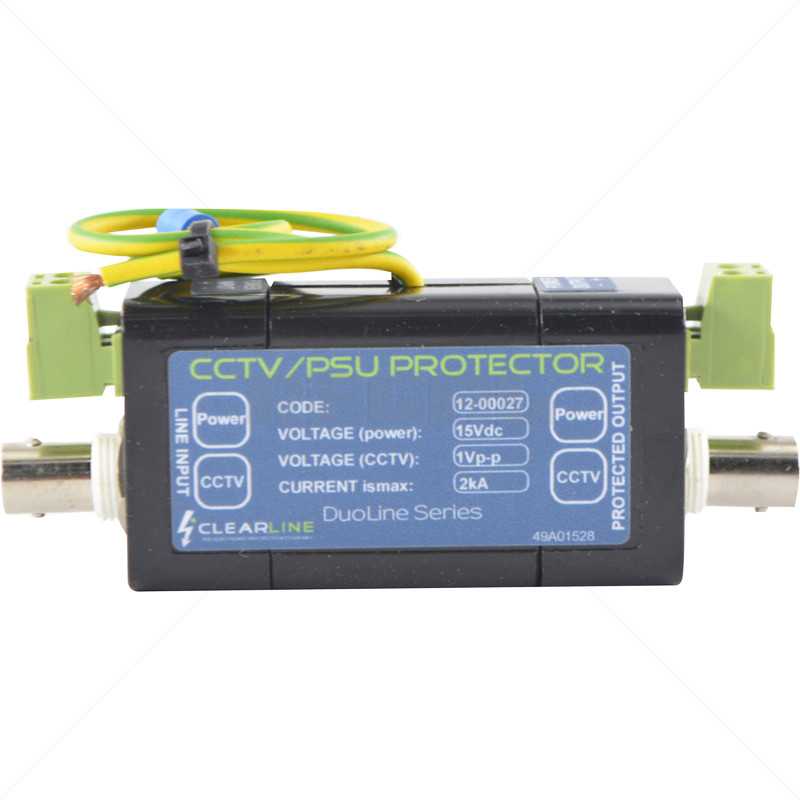 Clearline Protection Coax Pro 12V Power & Video