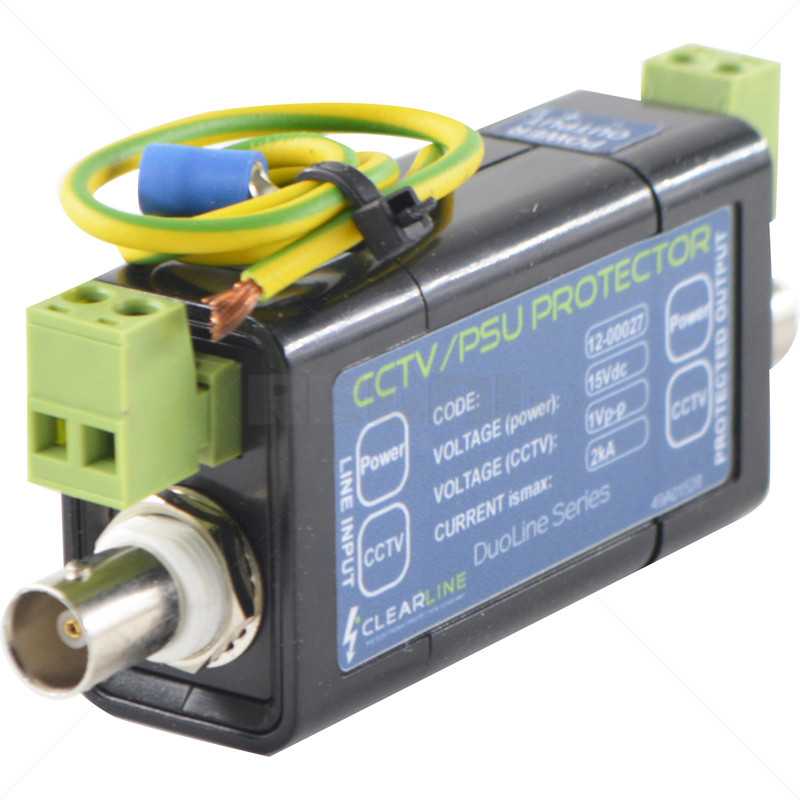 Clearline Protection Coax Pro 12V Power & Video