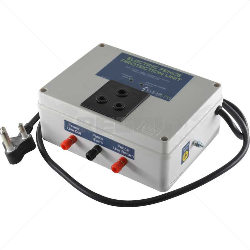 Clearline Protection Electric Fence 1-Zone & Mains Socket
