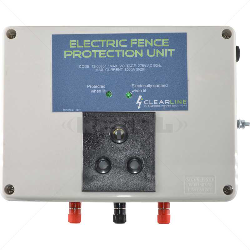 Clearline Protection Electric Fence 1-Zone & Mains Socket