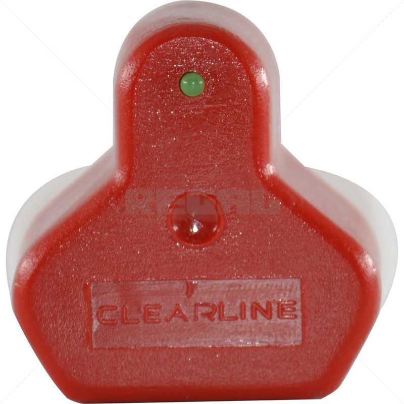 CL Protect Mains 16A Ded Plug LED Red