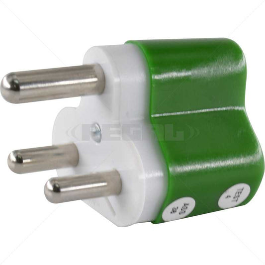 CL Protect Mains 16A Std Plug LED Green