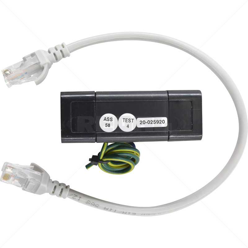 Clearline Surge Protector 1-Port CCTV Gigabit Base-T RJ45 POE