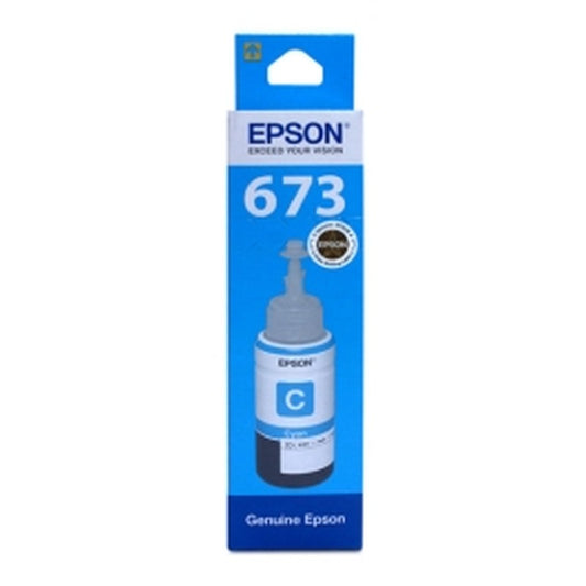Epson - T6732 Cyan Ink Bottle 70ml