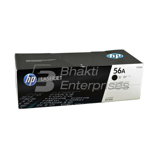 HP - Hp 56a Black Original Laserjet Toner Cartridge,7,400 Pages