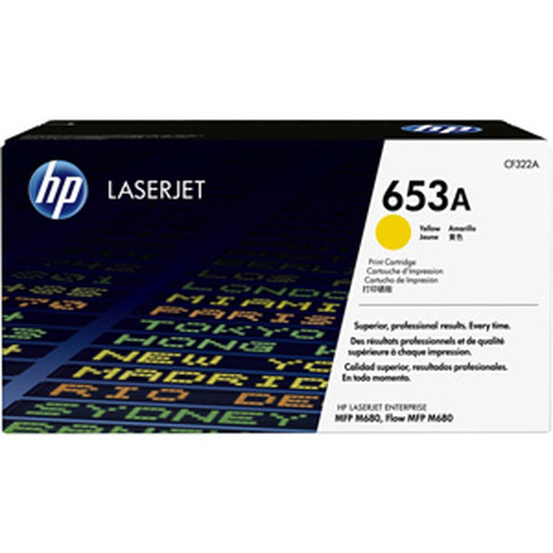 HP - Hp 653a Yellow Original Laserjet Toner Cartridge,16,500 Pages