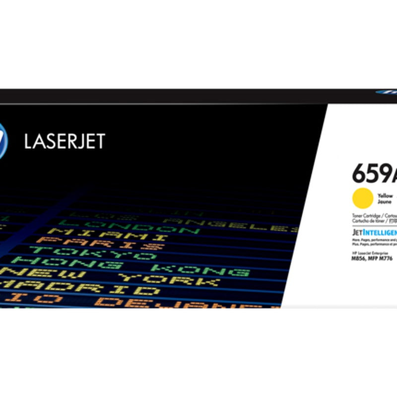 HP - Hp 654a Yellow Original Laserjet Toner Cartridge,15,000 Pages