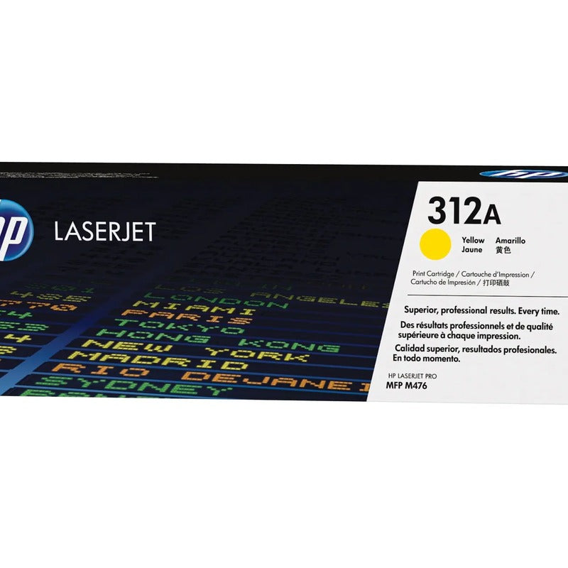 HP - Hp 201x High Yield Yellow Original Laserjet Toner Cartridge,2,300 Pages