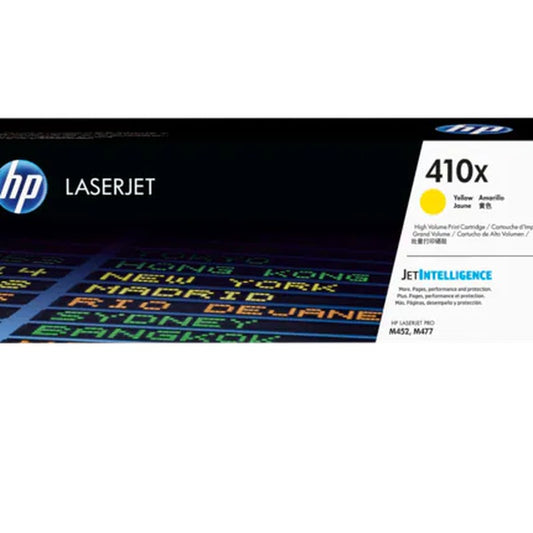 HP - Hp 410x High Yield Yellow Original Laserjet Toner Cartridge,5,000 Pages