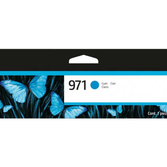 HP - Hp 971 Cyan Original Ink Cartridge,~2,500 Pages