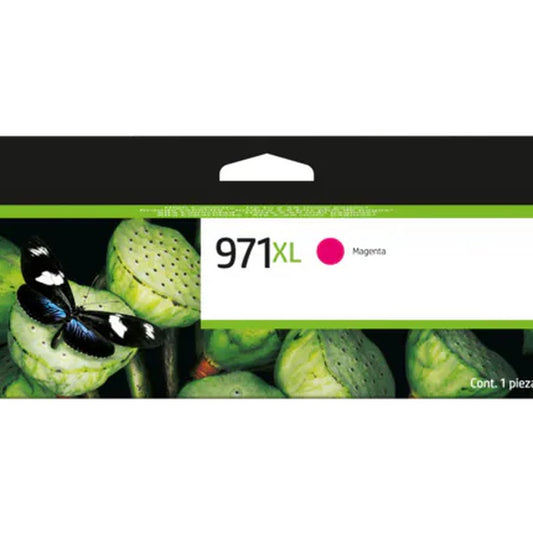 HP - Hp 971xl High Yield Magenta Original Ink Cartridge,~6,600 Pages
