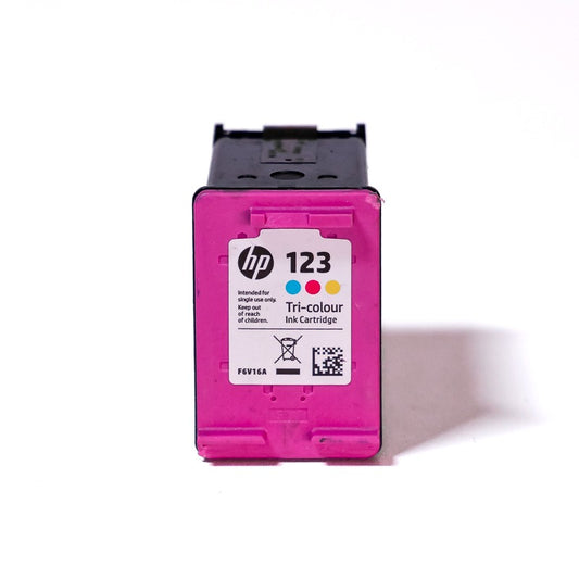 HP - Hp 123 Tri-color Original Ink Cartridge,~100 Pages
