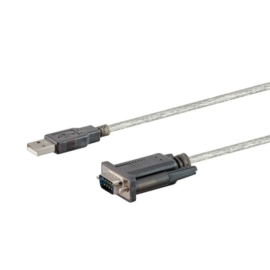 LINKQNET CONNECTIVITY  CNV-USB-SERIAL-LQ 1.5M USB2.0 TO DB9 RS232 SERIAL CONVERTER