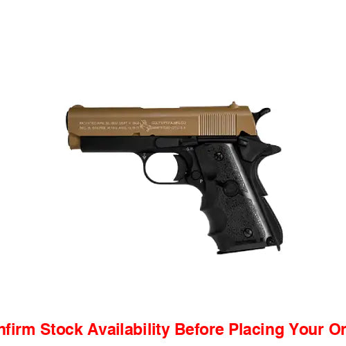 Colt 1911 Defender Gas Tan Slide Black Lower - 180166 - Guards On Duty Shop & Security Guards