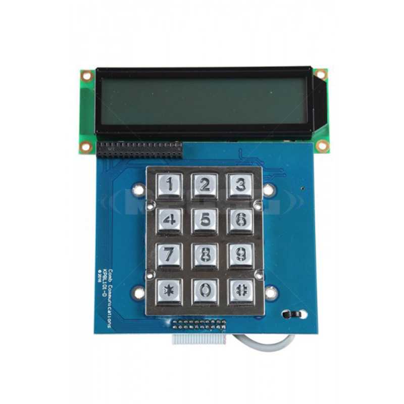 Comb MKII Intercom Keypad & Display Comp