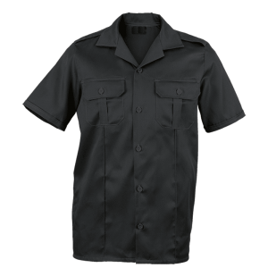 Combat Shirt Short Sleeve - Navy Black Olive Khaki Grey Chocolate Brown Size 2XL
