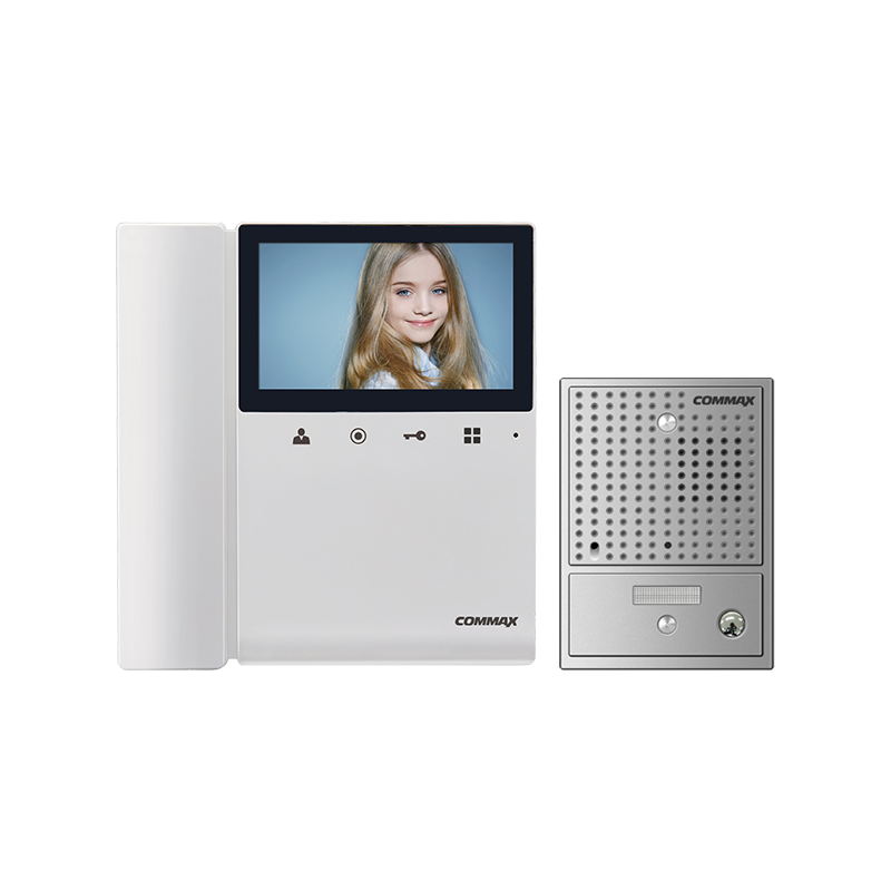COMMAX 4.3"Exp Colour Video Intercom Kit