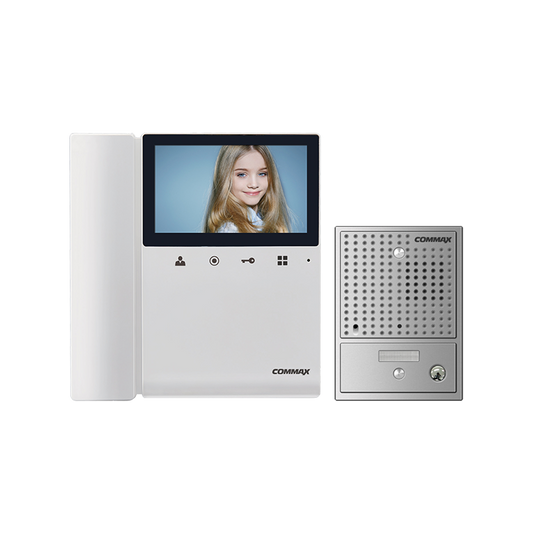 COMMAX 4.3"Exp Colour Video Intercom Kit