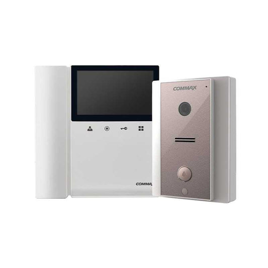 Commax Col 4.3" LED Rose Gold Video Kit (On Promotion)