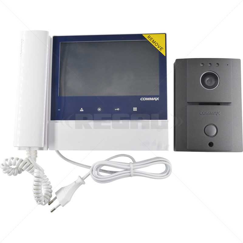 COMMAX Col 7" LED Touch Button Video Kit