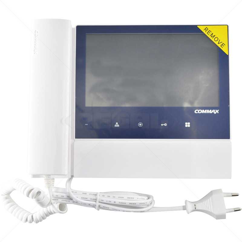 COMMAX Col 7" LED Touch Button Video Mon