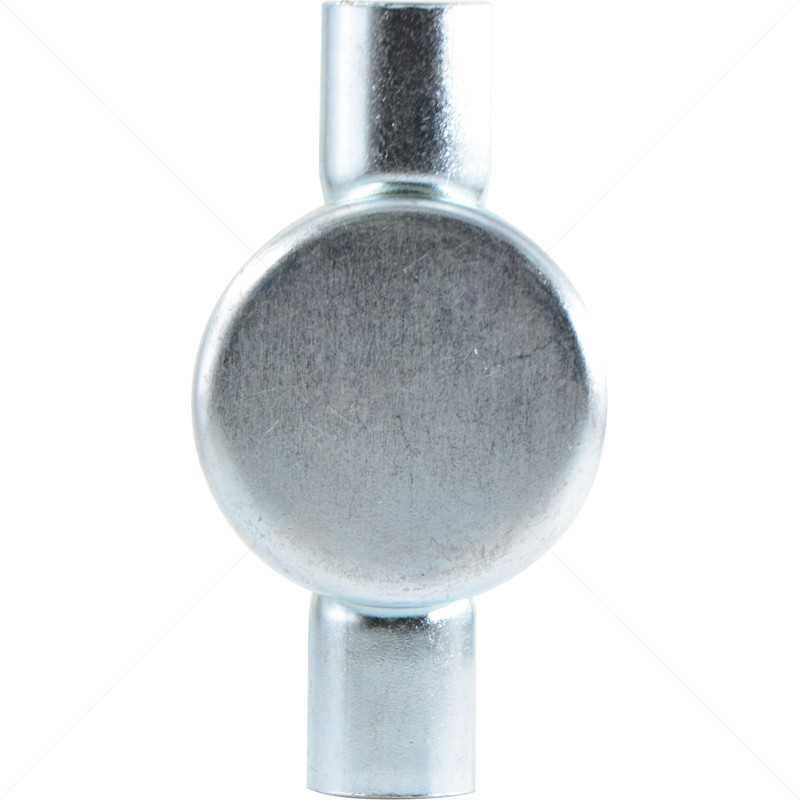 Conduit Bosal - 20mm 3-Way Box Galvanised incl Lid & Screws