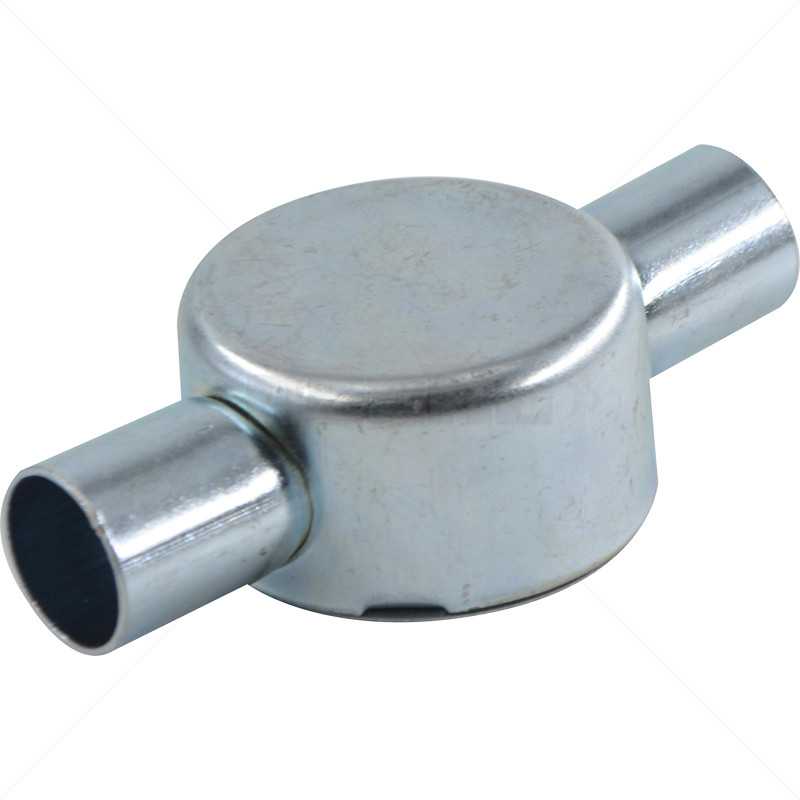 Conduit Bosal - 20mm 3-Way Box Galvanised incl Lid & Screws
