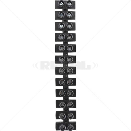 Connector Block - 15A 12 Way Black